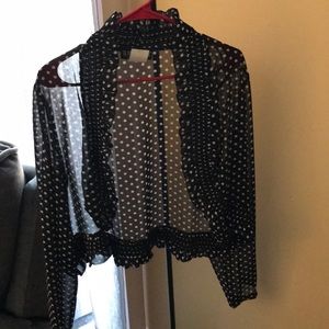 Sheer Blousy Shrug Size XL
